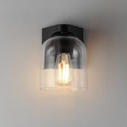 Maxim 21231CLBK Scoop 1 Light Bath Vanity | Black