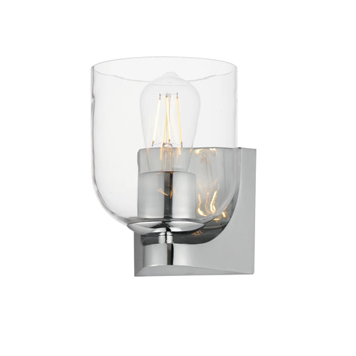 Maxim 21231CLPC Scoop 1 Light Bath Vanity | Polished Chrome
