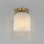 Maxim 21231MRNAB Scoop 1 Light Bath Vanity | Natural Aged Brass