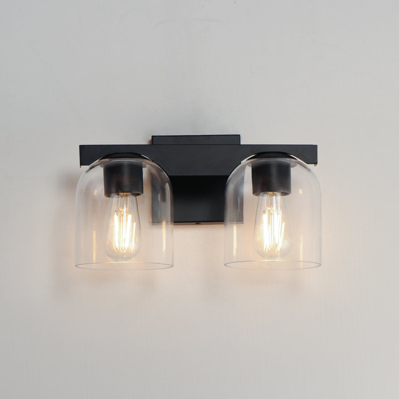 Maxim 21232CLBK Scoop 2 Light Bath Vanity | Black