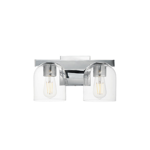 Maxim 21232CLPC Scoop 2 Light Bath Vanity | Polished Chrome