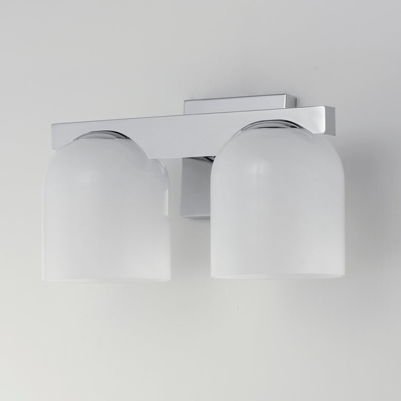 Maxim 21232MRPC Scoop 2 Light Bath Vanity | Polished Chrome