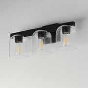Maxim 21233CLBK Scoop 3 Light Bath Vanity | Black
