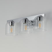 Maxim 21233CLPC Scoop 3 Light Bath Vanity | Polished Chrome