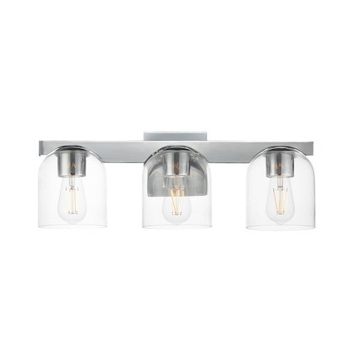Maxim 21233CLPC Scoop 3 Light Bath Vanity | Polished Chrome