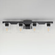 Maxim 21234CLBK Scoop 4 Light Bath Vanity | Black