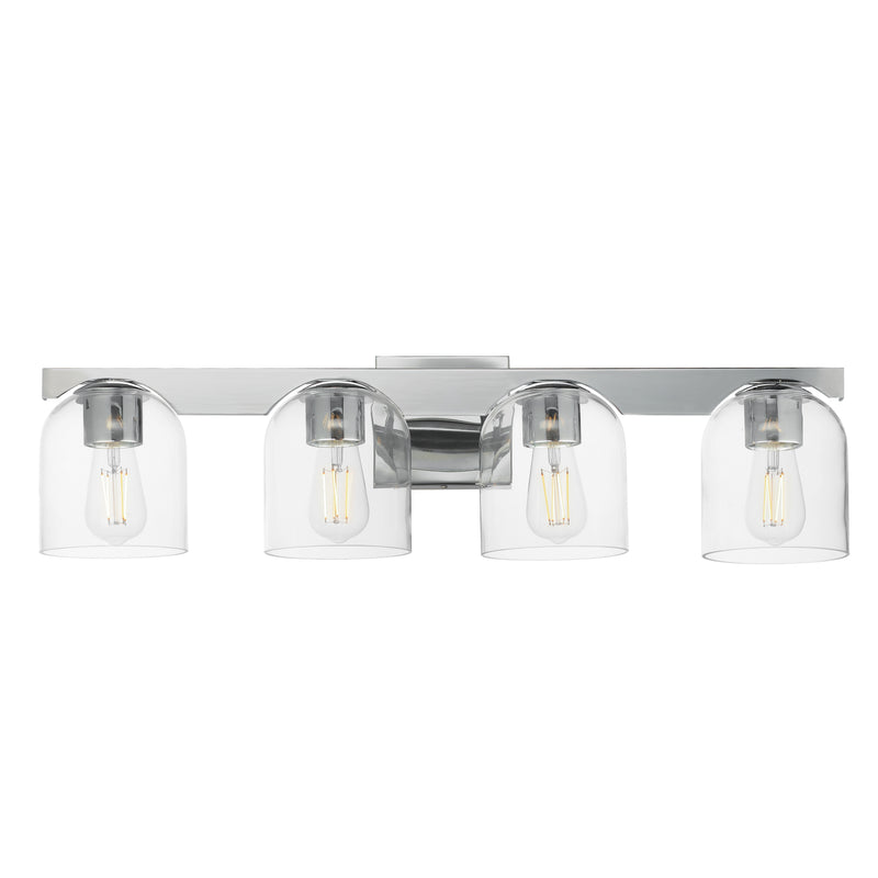 Maxim 21234CLPC Scoop 4 Light Bath Vanity | Polished Chrome