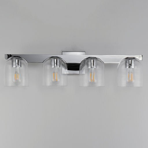Maxim 21234CLPC Scoop 4 Light Bath Vanity | Polished Chrome