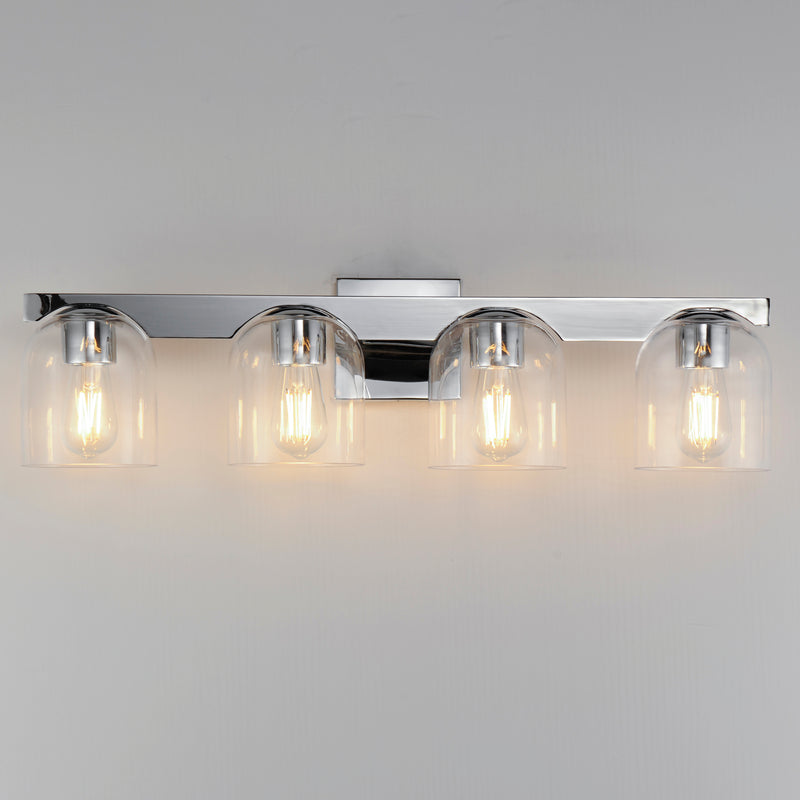 Maxim 21234CLPC Scoop 4 Light Bath Vanity | Polished Chrome