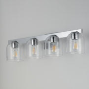 Maxim 21234CLPC Scoop 4 Light Bath Vanity | Polished Chrome
