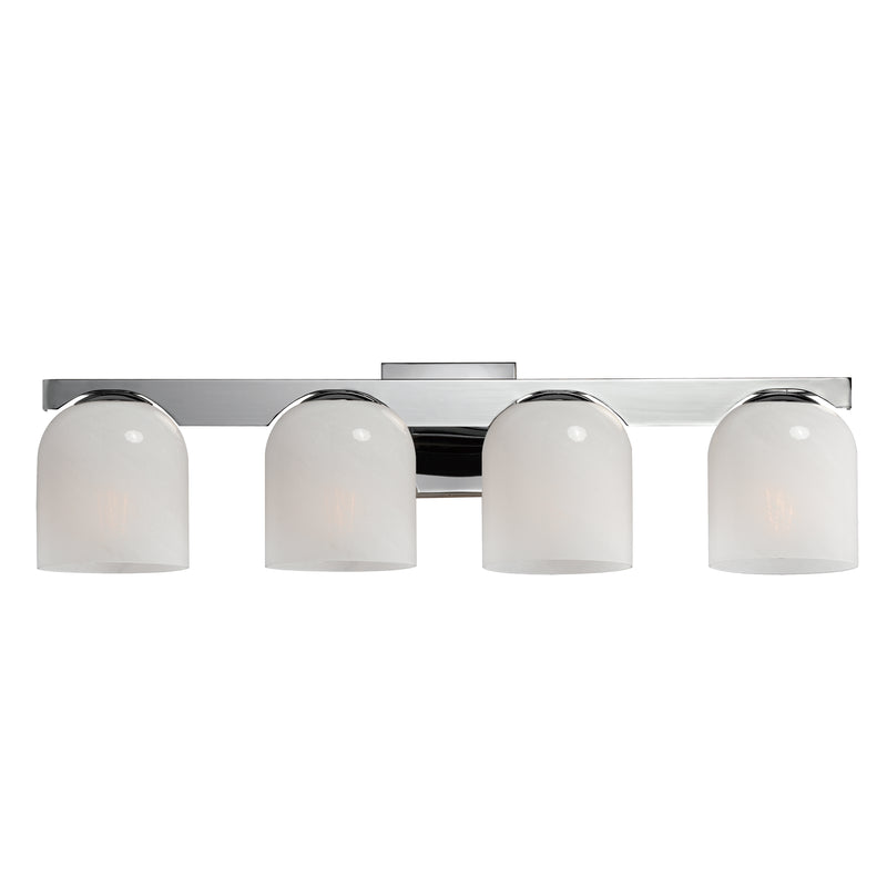 Maxim 21234MRPC Scoop 4 Light Bath Vanity | Polished Chrome