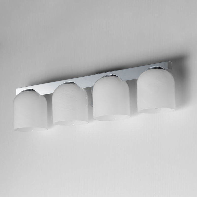 Maxim 21234MRPC Scoop 4 Light Bath Vanity | Polished Chrome