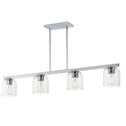 Maxim 21236CLPC Scoop 4 Light Linear Pendant | Polished Chrome