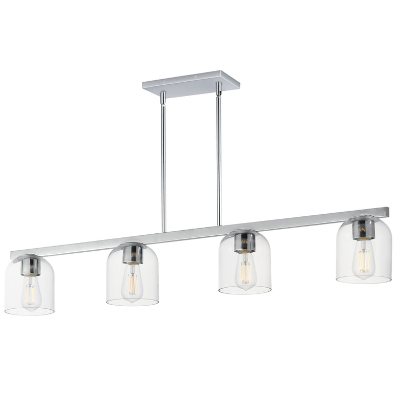 Maxim 21236CLPC Scoop 4 Light Linear Pendant | Polished Chrome