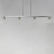 Maxim 21236CLPC Scoop 4 Light Linear Pendant | Polished Chrome