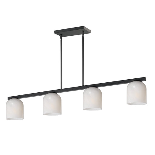 Maxim 21236MRBK Scoop 4 Light Linear Pendant | Black
