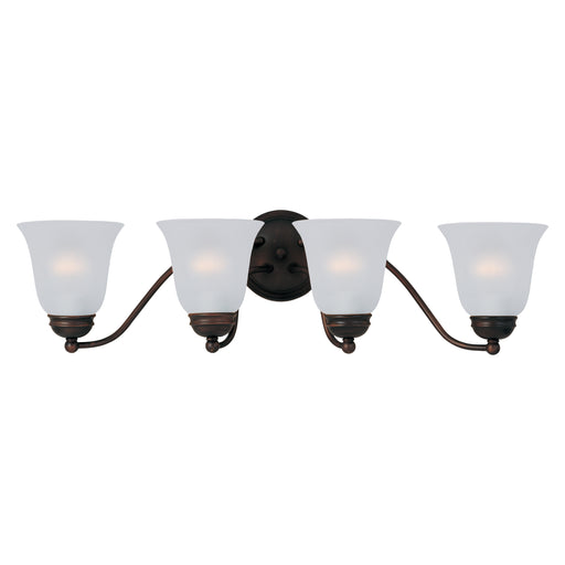 Maxim 2123FTOI Basix 4 Light Bath Vanity | Oil Rubbed Bronze