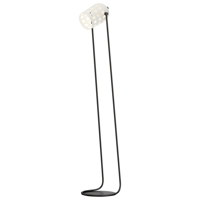 Maxim 21249WTBK Dottie Floor Lamp | Black