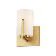 Maxim 21281SWSBR Dart 1 Light Wall Sconce | Satin Brass