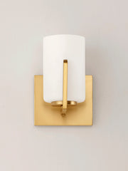 Maxim 21281SWSBR Dart 1 Light Wall Sconce | Satin Brass