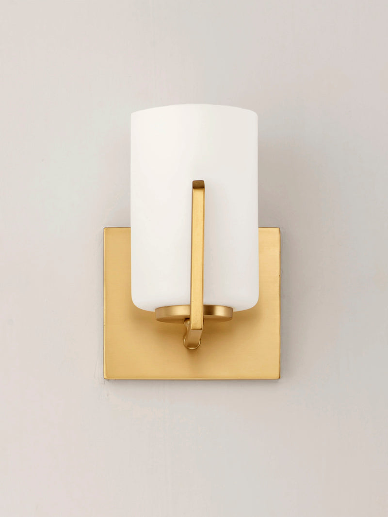 Maxim 21281SWSBR Dart 1 Light Wall Sconce | Satin Brass