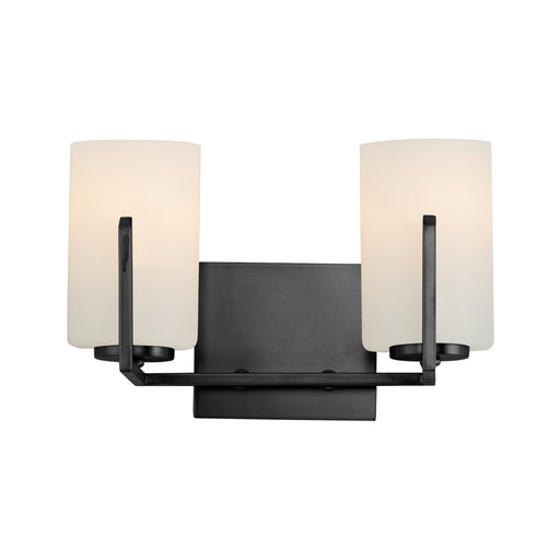 Maxim 21282SWBK Dart 2 Light Bath Vanity | Black