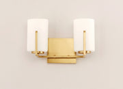 Maxim 21282SWSBR Dart 2 Light Bath Vanity | Satin Brass