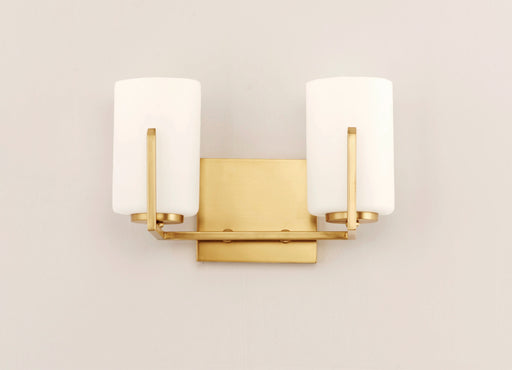 Maxim 21282SWSBR Dart 2 Light Bath Vanity | Satin Brass