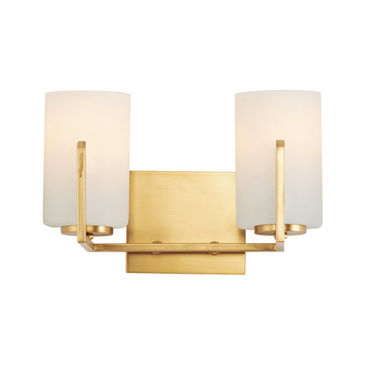 Maxim 21282SWSBR Dart 2 Light Bath Vanity | Satin Brass