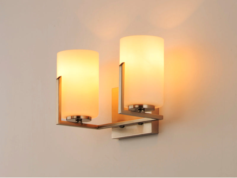 Maxim 21282SWSN Dart 2 Light Bath Vanity | Satin Nickel
