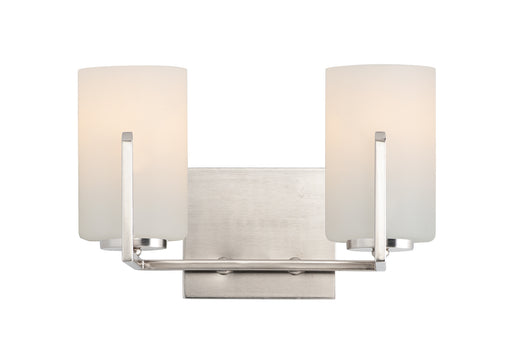 Maxim 21282SWSN Dart 2 Light Bath Vanity | Satin Nickel