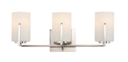 Maxim 21283SWSN Dart 3 Light Bath Vanity | Satin Nickel