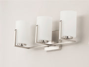 Maxim 21283SWSN Dart 3 Light Bath Vanity | Satin Nickel