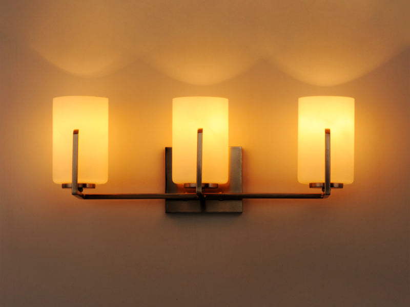 Maxim 21283SWSN Dart 3 Light Bath Vanity | Satin Nickel