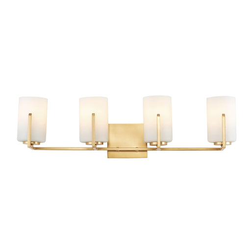 Maxim 21284SWSBR Dart 4 Light Bath Vanity | Satin Brass