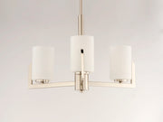 Maxim 21285SWSN Dart 3 Light Chandelier | Satin Nickel