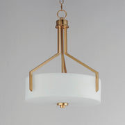 Maxim 21287SWSBR Dart 3 Light Pendant | Satin Brass