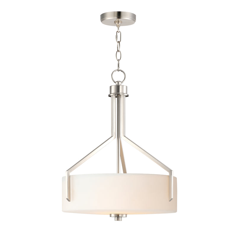 Maxim 21287SWSN Dart 3 Light Pendant | Satin Nickel