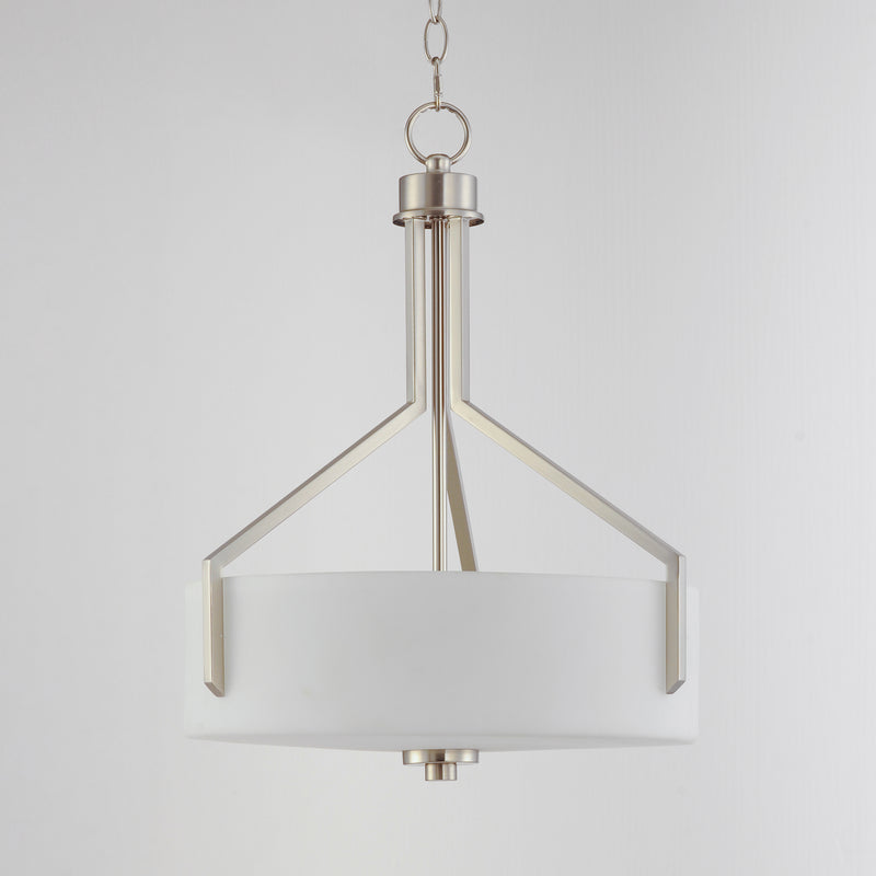 Maxim 21287SWSN Dart 3 Light Pendant | Satin Nickel