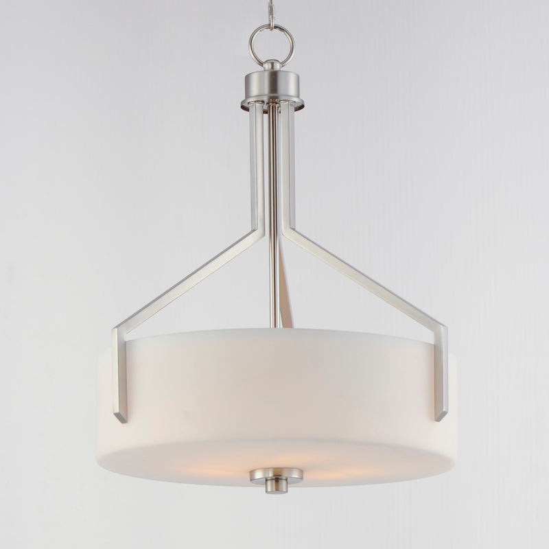 Maxim 21287SWSN Dart 3 Light Pendant | Satin Nickel