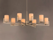 Maxim 21288SWSN Dart 8 Light Chandelier | Satin Nickel