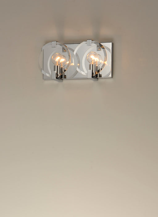 Maxim 21292CLPC Looking Glass 2 Light Wall Sconce | Polished Chrome