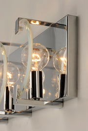 Maxim 21292CLPC Looking Glass 2 Light Wall Sconce | Polished Chrome