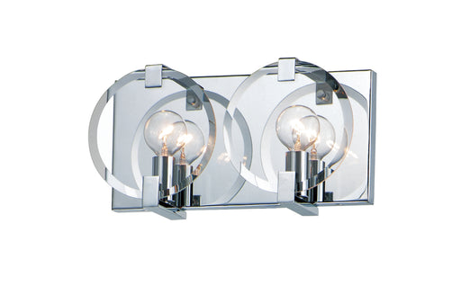 Maxim 21292CLPC Looking Glass 2 Light Wall Sconce | Polished Chrome