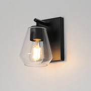 Maxim 21331CLBK Geode 1 Light Sconce | Black