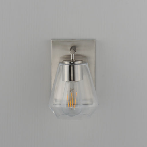 Maxim 21331CLSN Geode 1 Light Sconce | Satin Nickel