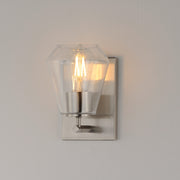 Maxim 21331CLSN Geode 1 Light Sconce | Satin Nickel