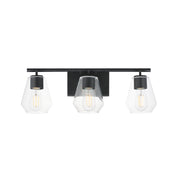 Maxim 21333CLBK Geode 3 Light Bath Vanity | Black