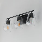 Maxim 21333CLBK Geode 3 Light Bath Vanity | Black
