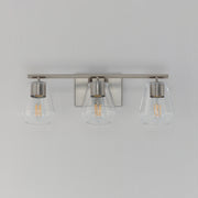Maxim 21333CLSN Geode 3 Light Bath Vanity | Satin Nickel